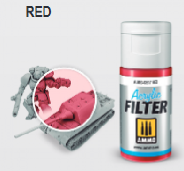 AMMO: Acrylic Filter - Red (15ml)