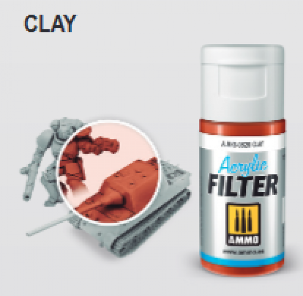 AMMO: Acrylic Filter - Clay (15ml)
