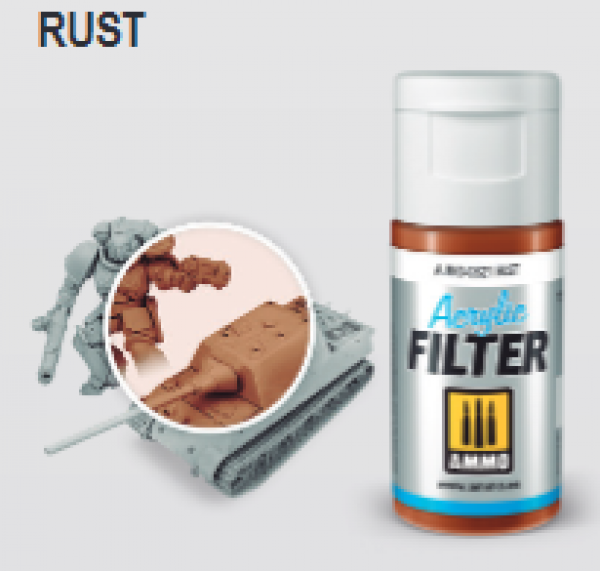 AMMO: Acrylic Filter - Rust (15ml)