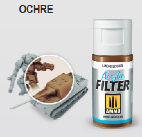 AMMO: Acrylic Filter - Ochre (15ml)