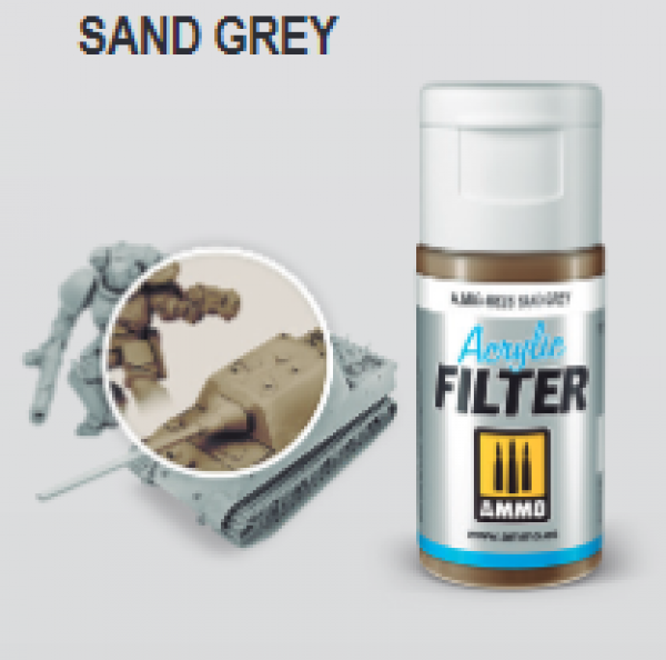 AMMO: Acrylic Filter - Sand Grey (15ml)