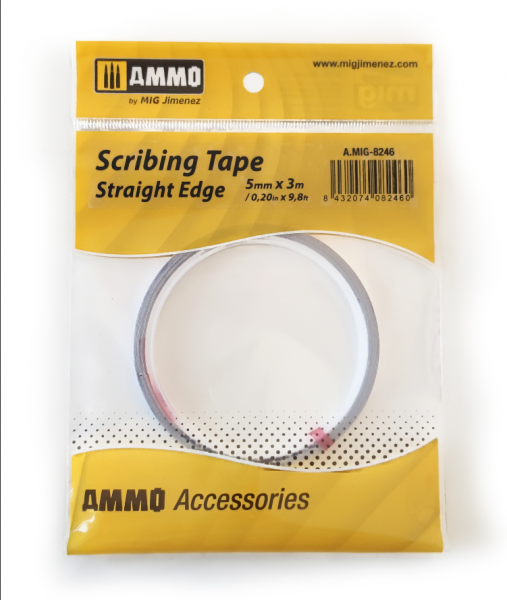 AMMO: Scribing Tape - Straight Edge (5mm x 3M)