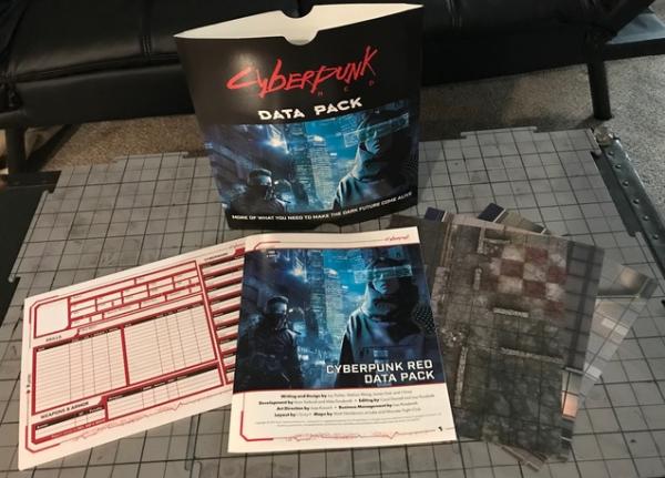 Cyberpunk Red RPG: Data Pack