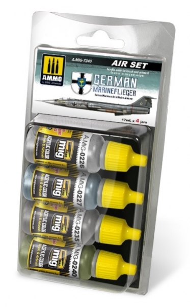 AMMO: Acrylic Paint Set - German Marineflieger (4)