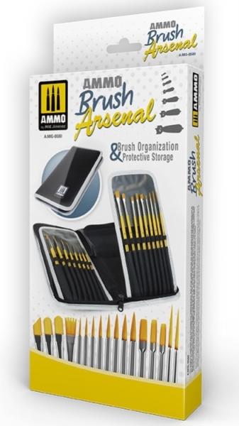 AMMO: Brush Arsenal - Brush Organization & Protective Storage