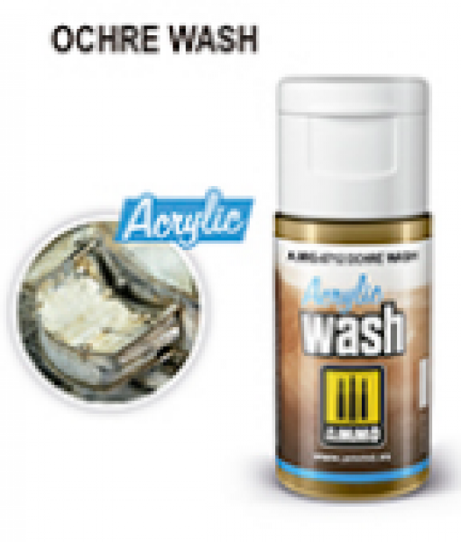 AMMO: Acrylic Washes - Ochre Wash (15mL)