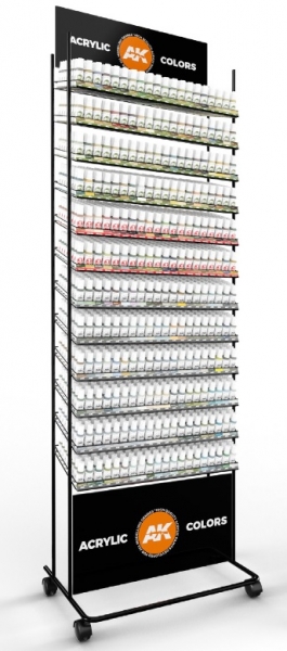 AK-Interactive: Acrylic 3rd Gen AIR/AFV/FIGURE Display [Retail Only]