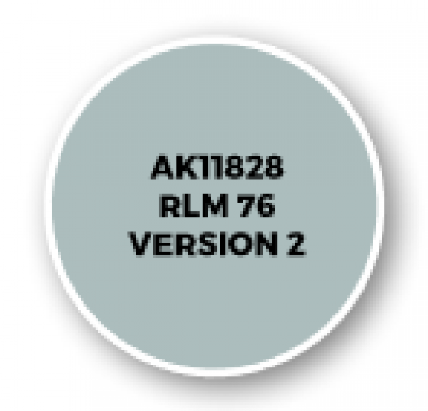 AK-Interactive: 3rd Gen Acrylics: AIR Series - RLM 76 Version 2