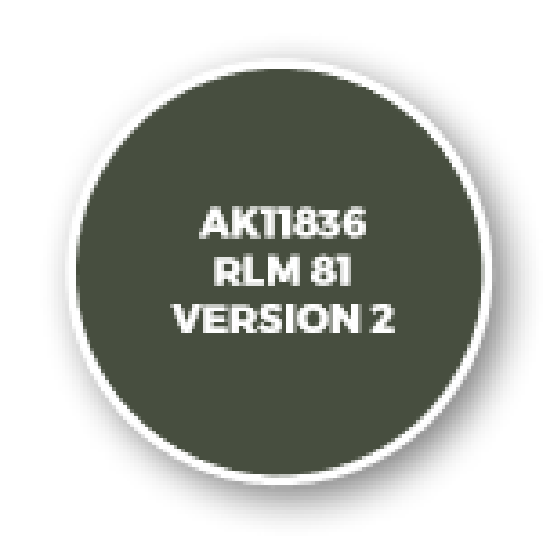 AK-Interactive: 3rd Gen Acrylics: AIR Series - RLM 81 Version 2