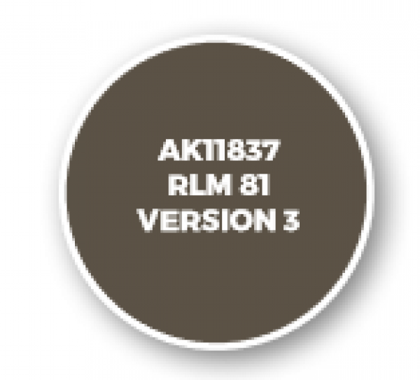 AK-Interactive: 3rd Gen Acrylics: AIR Series - RLM 81 Version 3