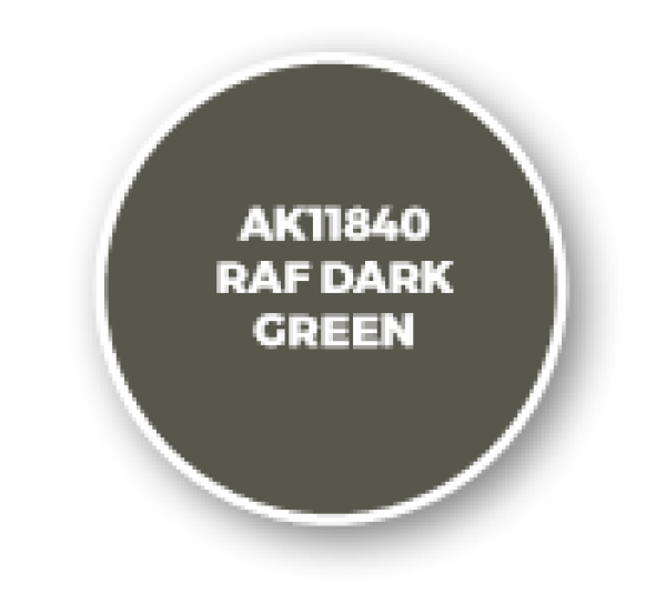 AK-Interactive: 3rd Gen Acrylics: AIR Series - RAF Dark Green