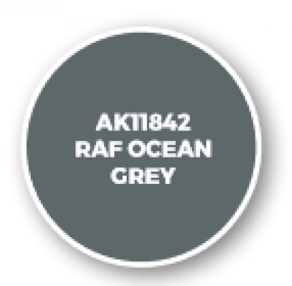 AK-Interactive: 3rd Gen Acrylics: AIR Series - RAF Ocean Grey