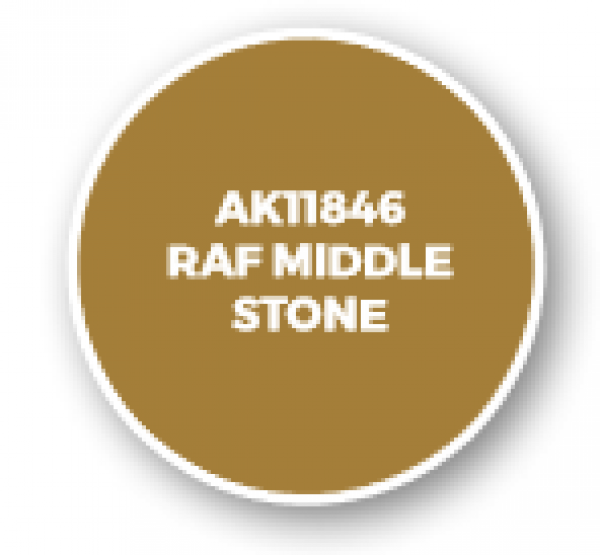 AK-Interactive: 3rd Gen Acrylics: AIR Series - RAF Middle Stone