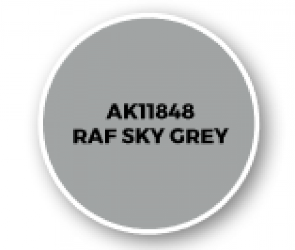 AK-Interactive: 3rd Gen Acrylics: AIR Series - RAF Sky Grey