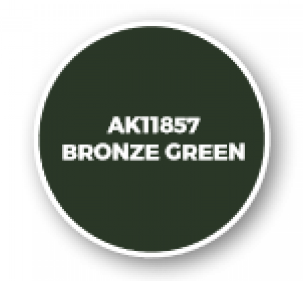 AK-Interactive: 3rd Gen Acrylics: AIR Series - Bronze Green