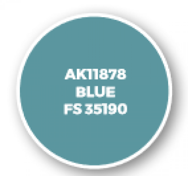 AK-Interactive: 3rd Gen Acrylics: AIR Series - Blue FS 35190