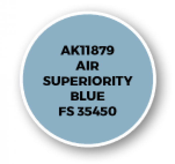 AK-Interactive: 3rd Gen Acrylics: AIR Series - Air Superiority Blue FS 35450
