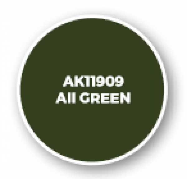 AK-Interactive: 3rd Gen Acrylics: AIR Series - AII Green