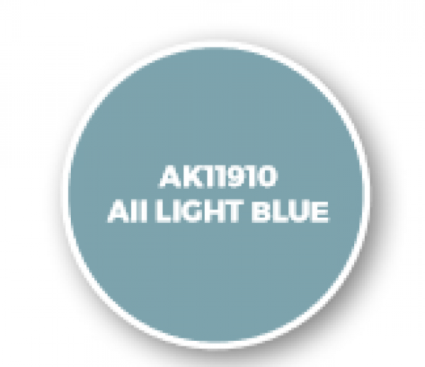 AK-Interactive: 3rd Gen Acrylics: AIR Series - AII Light Blue