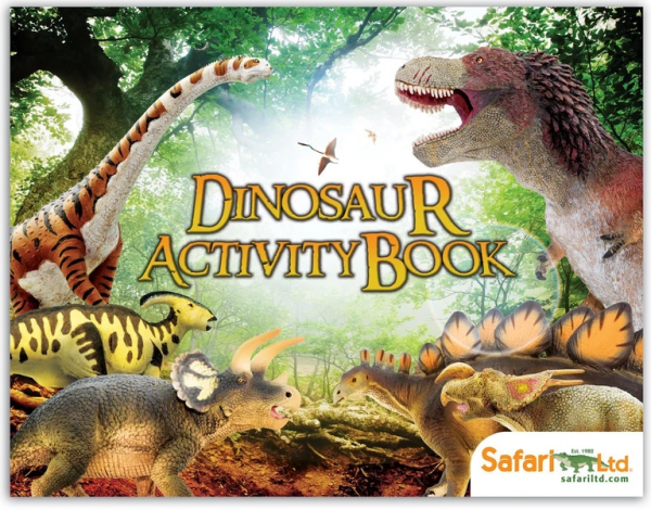 Safari Ltd Dinosaur Activity Book