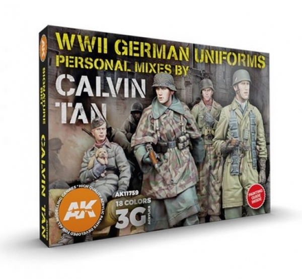 AK-Interactive: 3rd Gen Acrylics - Signature Set Calvin Tan