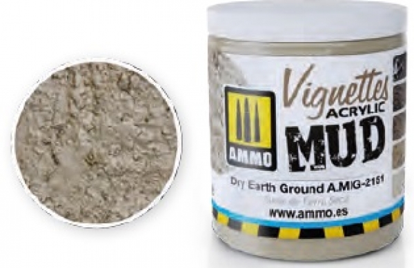 AMMO: Vignettes Acrylic Texture - Dry Earth Ground (100ml)