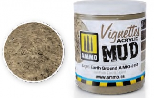 AMMO: Vignettes Acrylic Texture - Light Earth Ground (100ml)