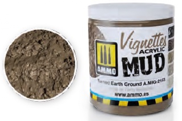 AMMO: Vignettes Acrylic Texture - Turned Earth Ground (100ml)