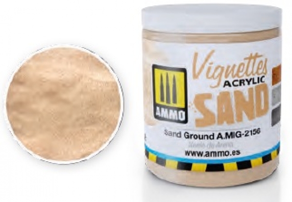 AMMO: Vignettes Acrylic Texture - Sand Ground (100ml)