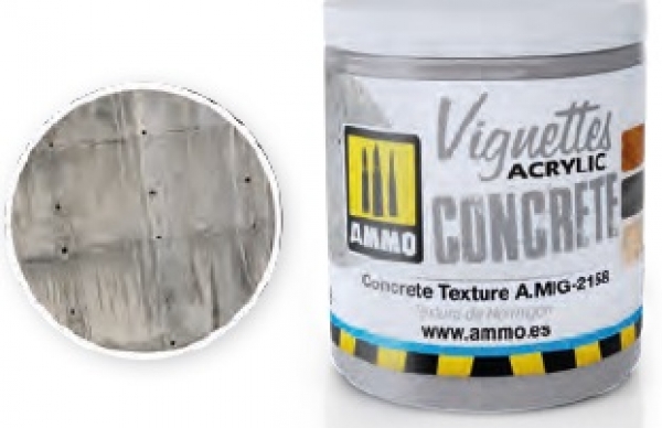 AMMO: Vignettes Acrylic Texture - Concrete Texture (100ml)