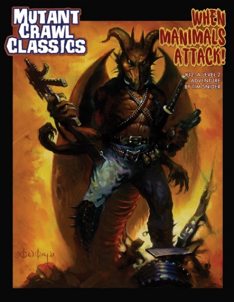 Mutant Crawl Classics RPG: Adventure #12 - When Mammals Attack