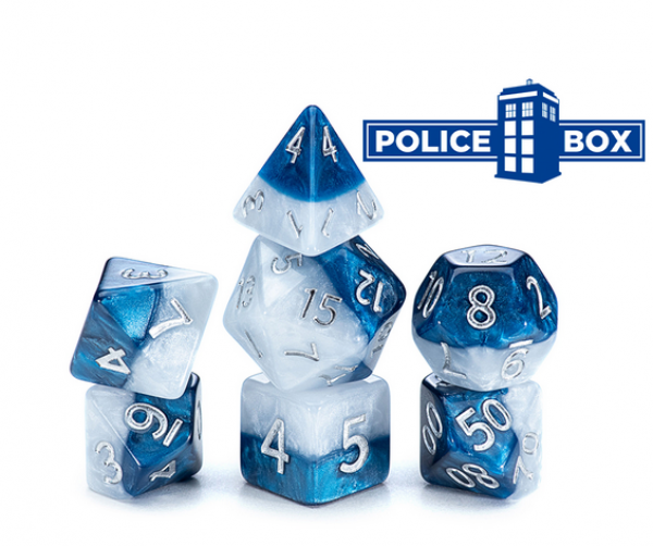 Halfsies Dice: Police Box Set (7)