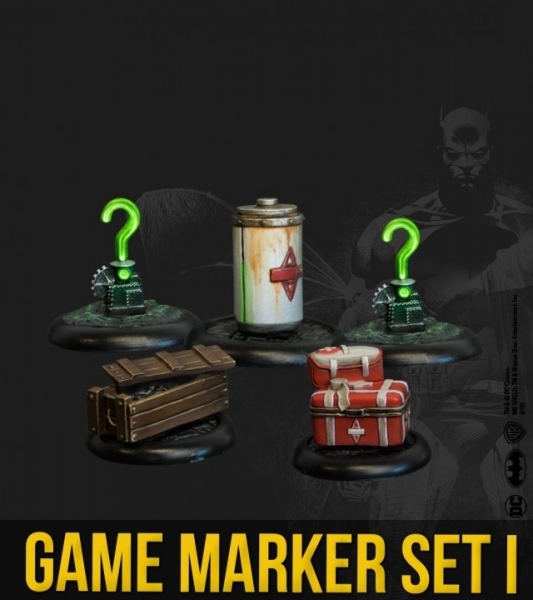Batman Miniature Game: Objective Game Marker Set 1