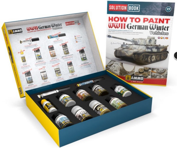 AMMO: Solution Box MINI - How to Paint WWII German Winter Vehicles