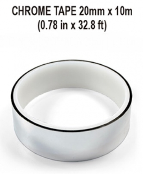 AMMO: Chrome Tape (20mm x 10M)