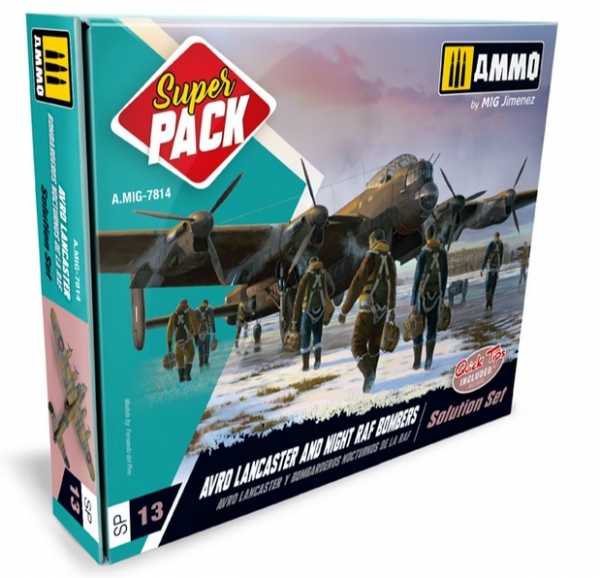AMMO: (Weathering) Super Pack - AVRO Lancaster and Night RAF Bombers Solution Set