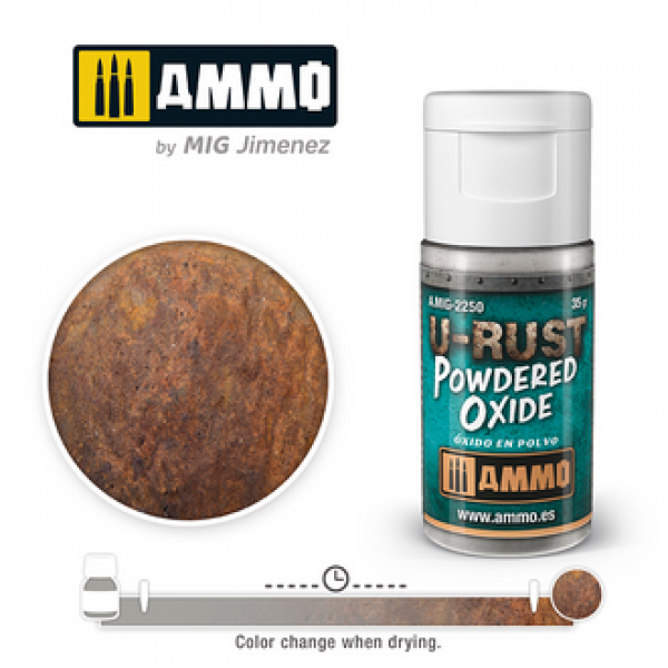 AMMO: U-RUST Powdered Oxide (35g)