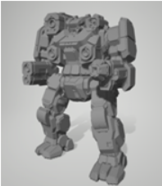 Battletech Miniatures: Regent Prime Mech – 90 tons – Recognition Guide IlClan Vol 21 (1)