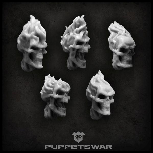 Puppetswar: (Accessory) Burning Skulls (5)