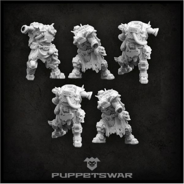 Puppetswar: (Accessory) Veteran Stalkers Bodies (5)