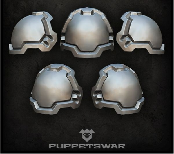 Puppetswar: (Accessory) H.I. Ranger Shoulder Pads (5)