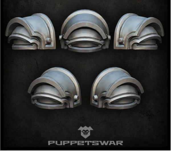 Puppetswar: (Accessory) H.I. Praetorian Shoulder Pads (5)