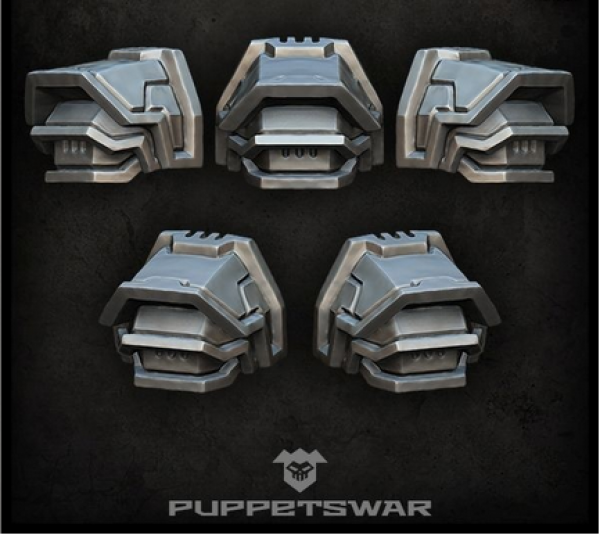 Puppetswar: (Accessory) H.I. Commander Shoulder Pads (5)
