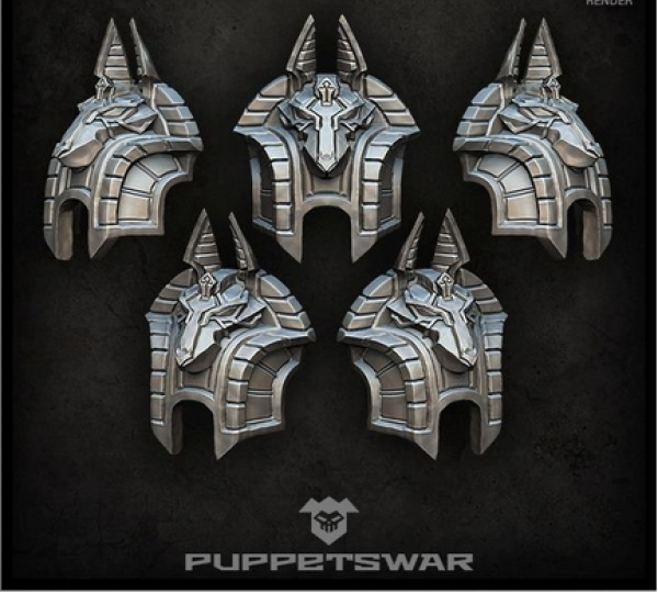 Puppetswar: (Accessory) H.I. Anubis Shoulder Pads  (5)