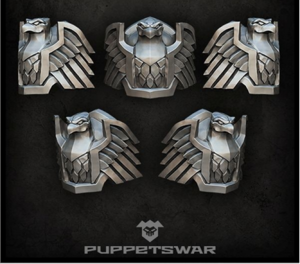 Puppetswar: (Accessory) H.I. Eagle Shoulder Pads (5)