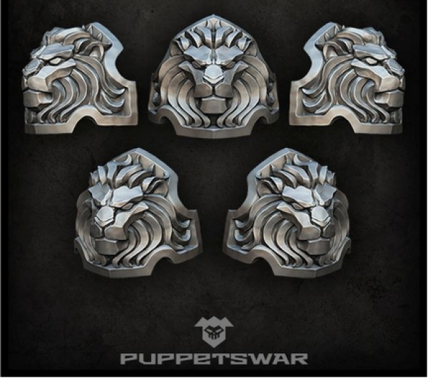 Puppetswar: (Accessory) H.I. Lion Shoulder Pads (5)
