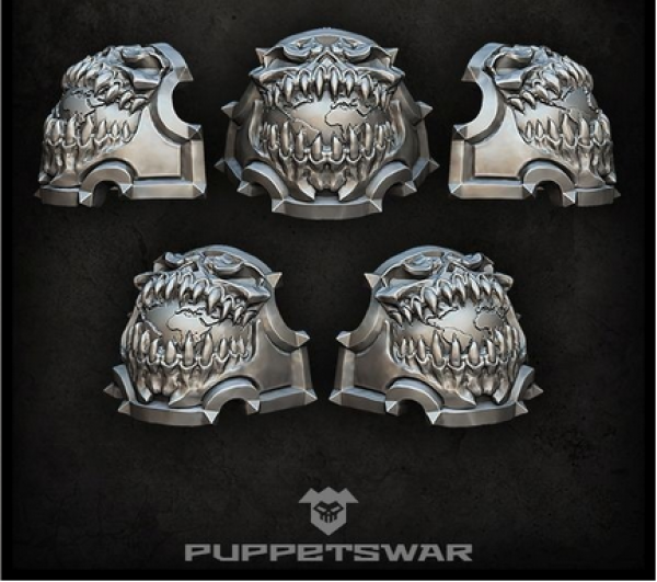 Puppetswar: (Accessory) H.I. Planet Devourer Shoulder Pads (5)
