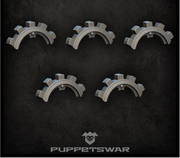 Puppetswar: (Accessory) Tech Crests (5)