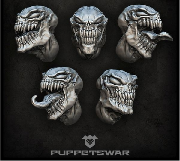 Puppetswar: (Accessory) Nightmares Heads (5)