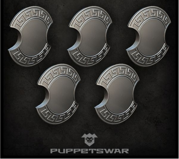 Puppetswar: (Accessory) Achilles Shields (left) (5)